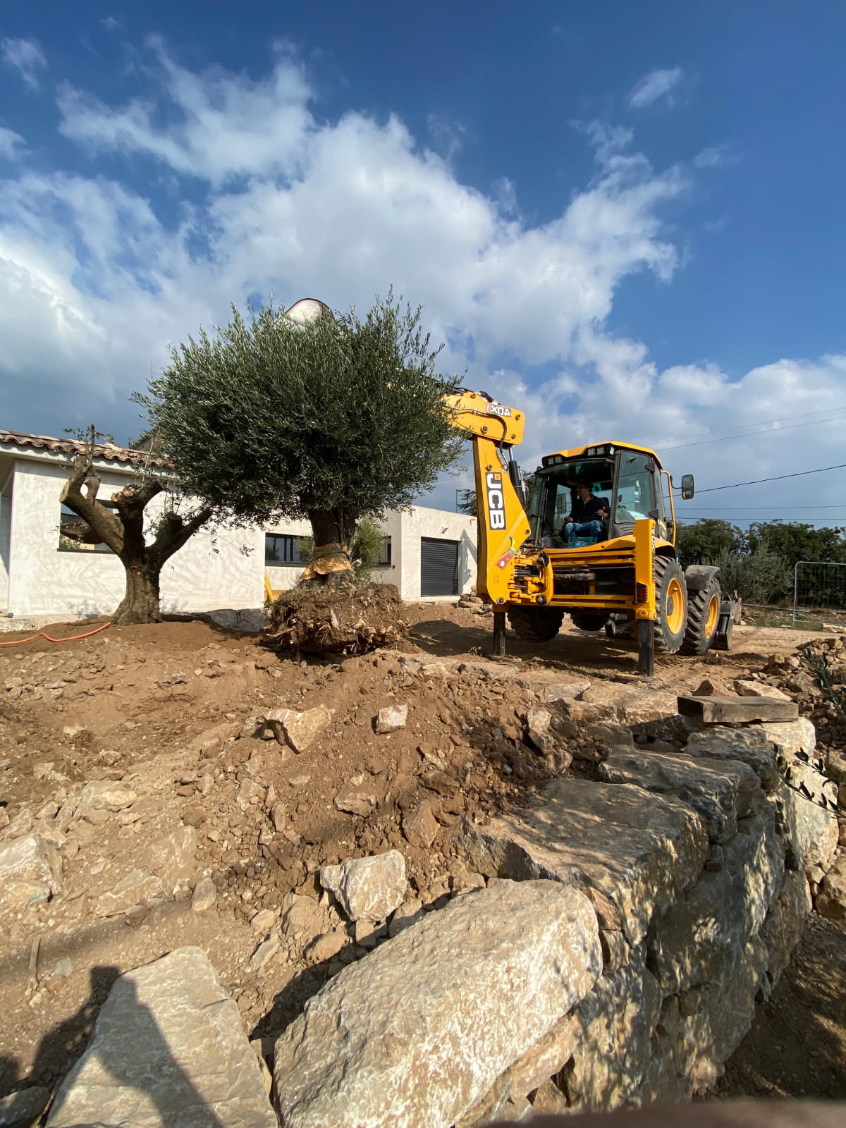 Travaux de terrassement